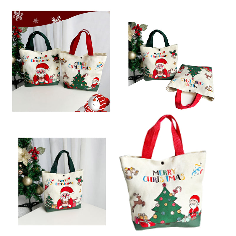 Christmas Hand-Held Canvas Bag
