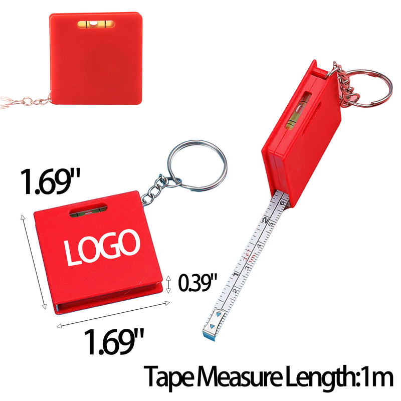 Mini Steel Tape Measure Keychain