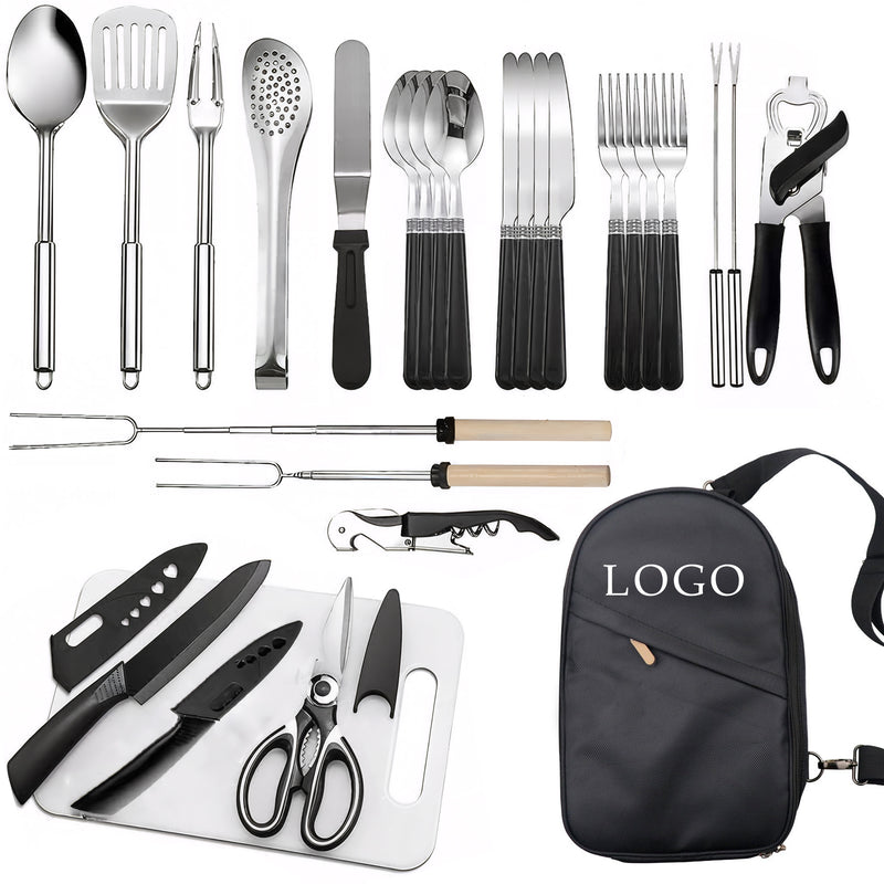 Portable Camping Kitchen Utensil Set