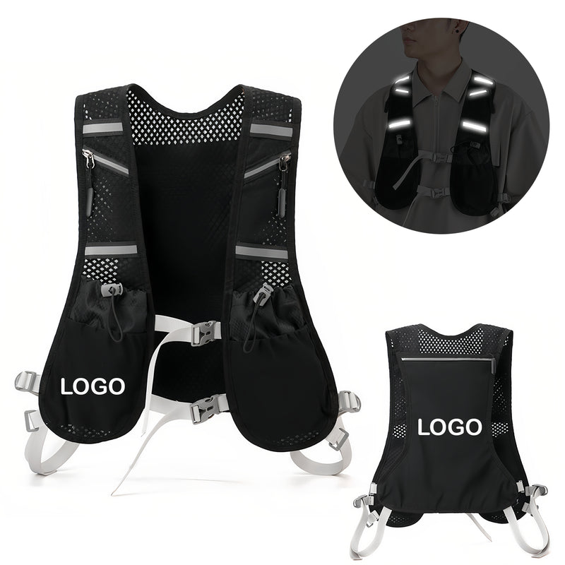 Reflective Sport Vest with Multi Pocket