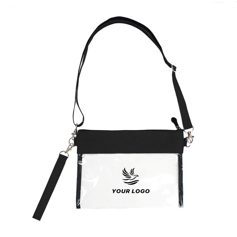 Transparent PVC Crossbody Purse