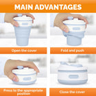 Silicone Folding Travel Mug