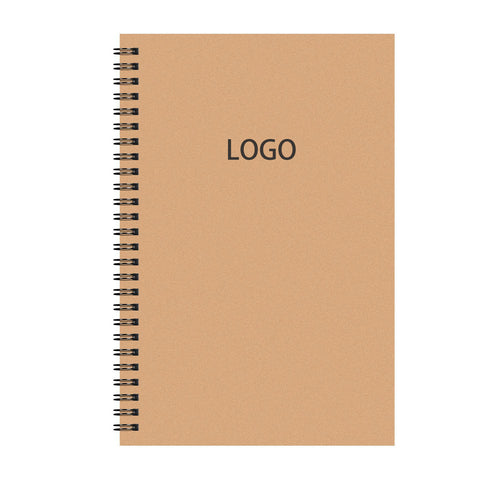 A5 Spiral Kraft Cover Notebook