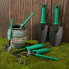 10 Pieces Gardening Tools Set with Carrying Case
