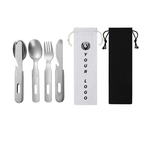 3 Pcs Knife Fork Spoon Tableware Cutlery Set For Traval