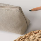 Simple Canvas Zipper Pencil Case