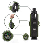 19.8OZ Outdoor Foldable Silicone Water Bottle With Compass
