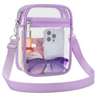 Stadium Approved Clear PVC Crossbody Bag