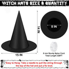 Halloween Witch Hats