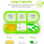 Weekly Pill Organizer 3 Times A Day