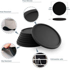 Indoor And Outdoor Heat-Resistant Silicone Coasters
