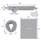 2 In 1 Blanket With Cozy Neck Pillow Case