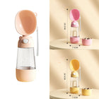 Pet Water Bottle With Food Container