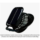 Outdoor Wide Brim Sun Hat with 2 Solar Fan