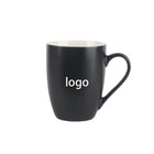 350Ml Black Matte Ceramic Cup