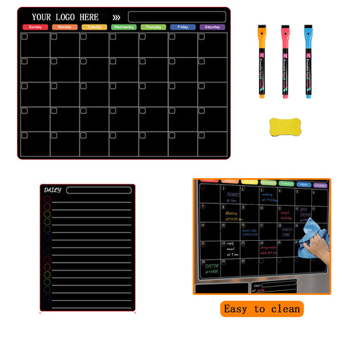 Magnetic Calendar Fridge Magnets