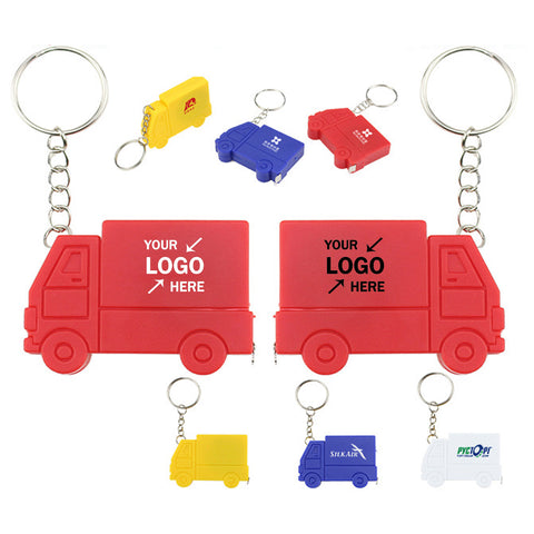 Car Shaped Tape Measure Keychain