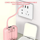 5000mAh Portable Mini Power Pack With Cosmetic Mirror
