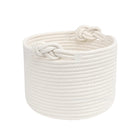 Customizable Handwoven Storage Basket With Knots