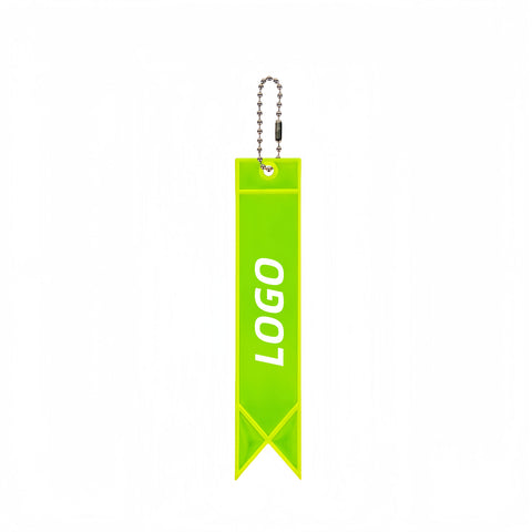 Reflector Tag Pendant Reflective Safety Keychain Gear