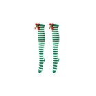 Christmas Bow Over-The-Knee Socks