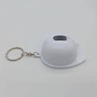 Glowing Hard Hat Bottle Opener Keychain