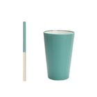 A Set Of Wheat Straw Cups and Straw Straws