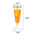 Plastic Champagne Glasses