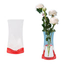 Portable PVC Plastic Foldable Flower Vase