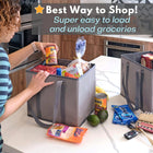 Heavy Duty Reusable Foldable Shopping Bag