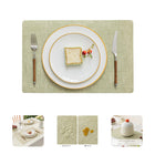 Non-slip Leather Table Placemat