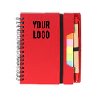 Notebook With Pen & Elastic Band Closure
