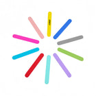 Dual Color Flexible Nail File Polishing Strips Nail File