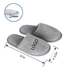 Coral Fleece Average Size Hotel Slippers