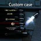 Gourd Shaped Led Light Up Logo Ballpoint Touch Screen Pen