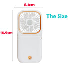3-In-1 Usb Rechargeable Fan/Power Bank/Phone Stand
