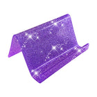 Glitter Business Card Display Stand Holder