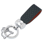 Texture Leather Keychain