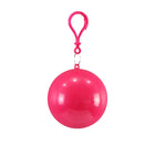 Disposable Rain Poncho in Compressed Ball