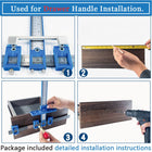 Cabinet Handle Hardware Positioning Fixture