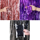 3.28Ft X 6.56Ft Foil Fringe Curtain