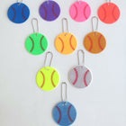 PVC Reflective Round Pendant