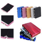 Metal Suitcase Shaped Business Card Holder