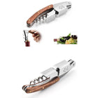 Multifunctional Wine Opener with Leather Sheath