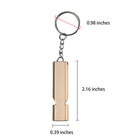 High Pitch Double-Tube Survival Whistles
