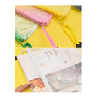 A4 PVC Zipper File Bags