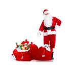 Santa Claus Large Gift Bag Christmas Eve Bundle Pocket