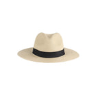 Wide Brim Straw Woven Panama Roll-Up Hat