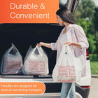 Economy T-Shirt Style Big Plastic Bag