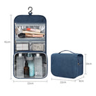 Foldable Transparent Window Portable Hanging Wash Bag